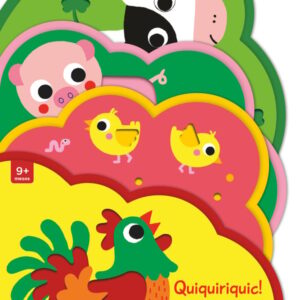 Quiquiriquic. Qui hi viu, a la granja? Quiquiriquic. Qui hi viu, a la granja?