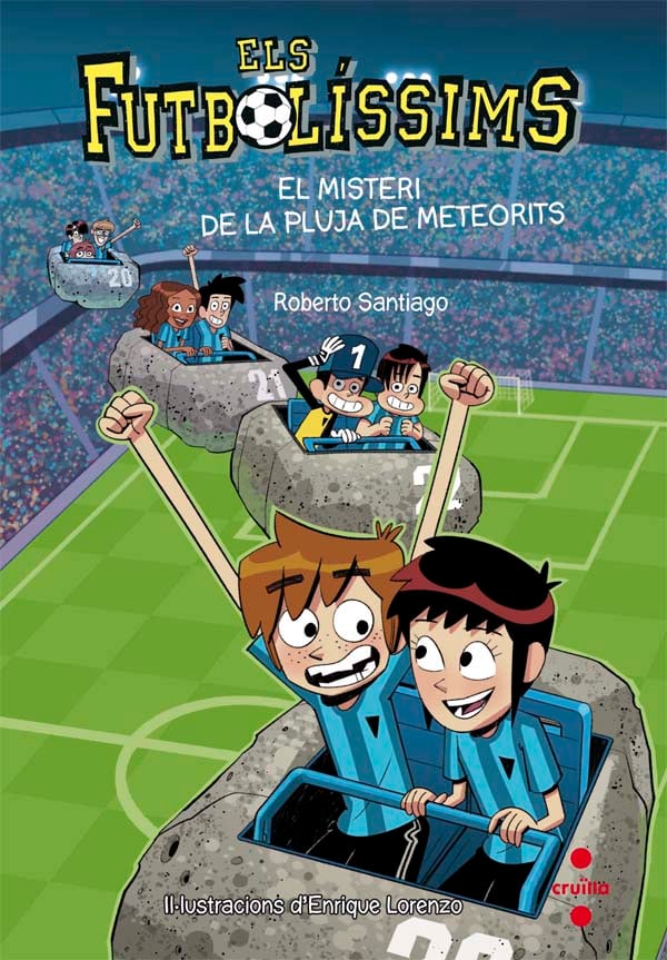 Portada del producto:  Els Futbolíssims 9: El misteri de la pluja de meteorits