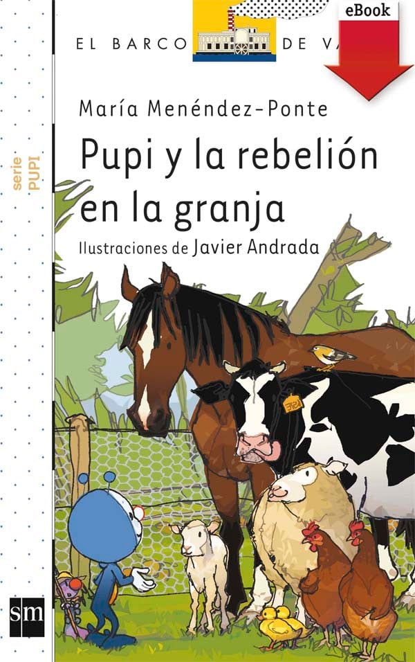 Portada del producto:  Pupi y la rebelión en granja (ePub)