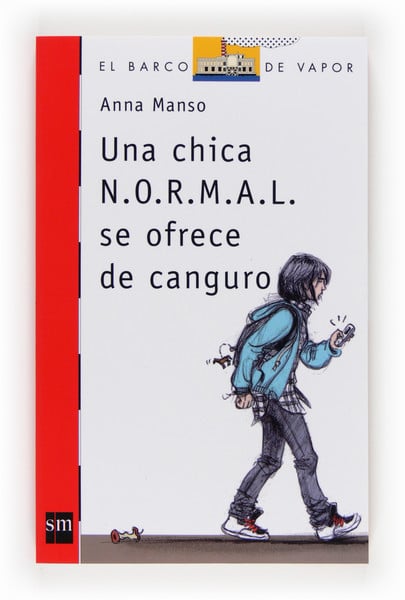 Portada del producto:  Una chica N.O.R.M.A.L. se ofrece de canguro (ePub)