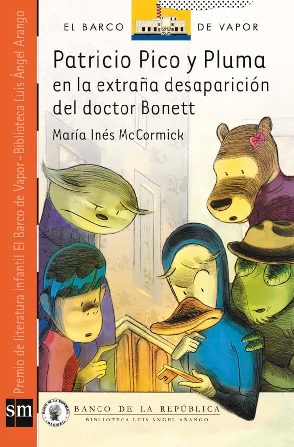 Portada del producto:  Patricio Pico y Pluma en la Extraña Desaparición del Doctor Bonett [Plan Lector Infantil] (ePub)
