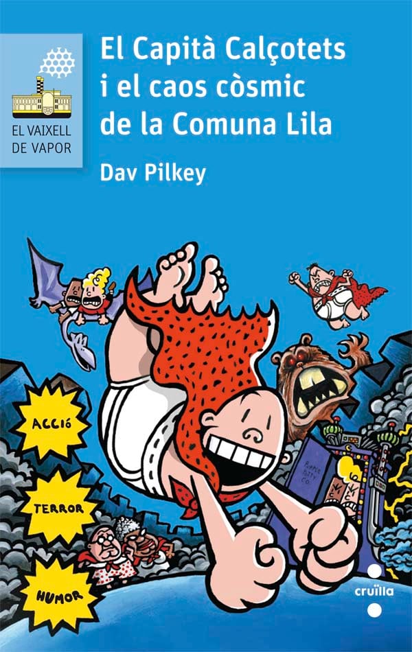 Portada del producto:  El Capità Calçotets i el caos còsmic de la Comuna Lila