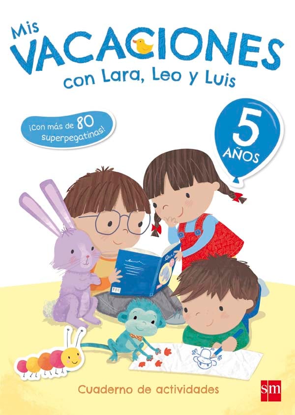 Portada del producto:  Mis vacaciones con Lara, Leo y Luis 5 años