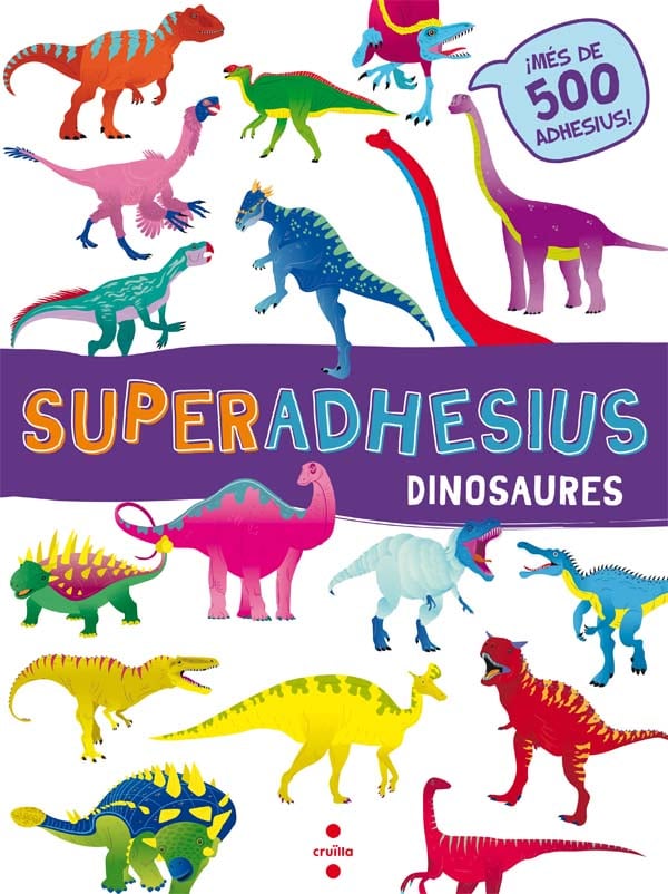 Portada del producto:  Superadhesius. Dinosaures