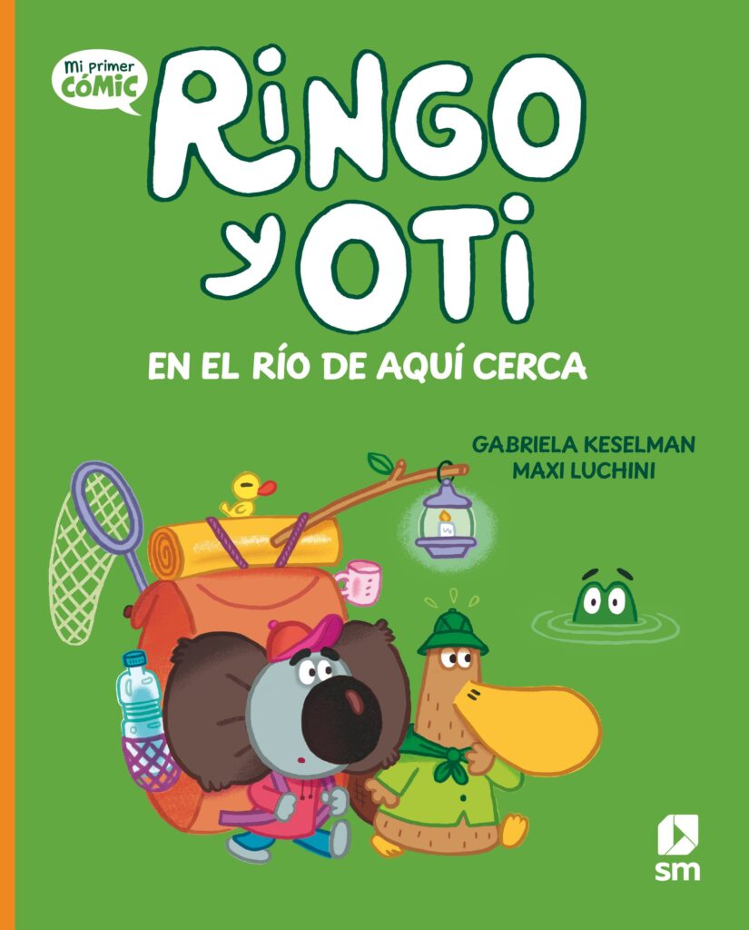 Portada del producto:  Ringo y Oti en el río de aquí cerca