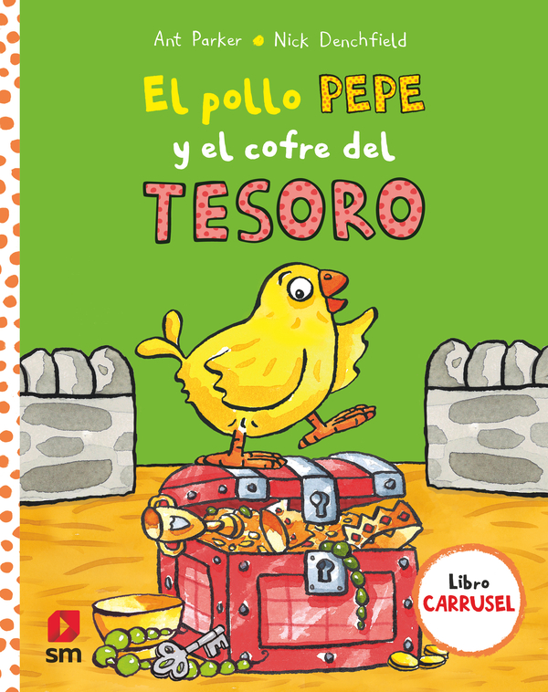 Portada del producto:  El pollo Pepe y el cofre del tesoro