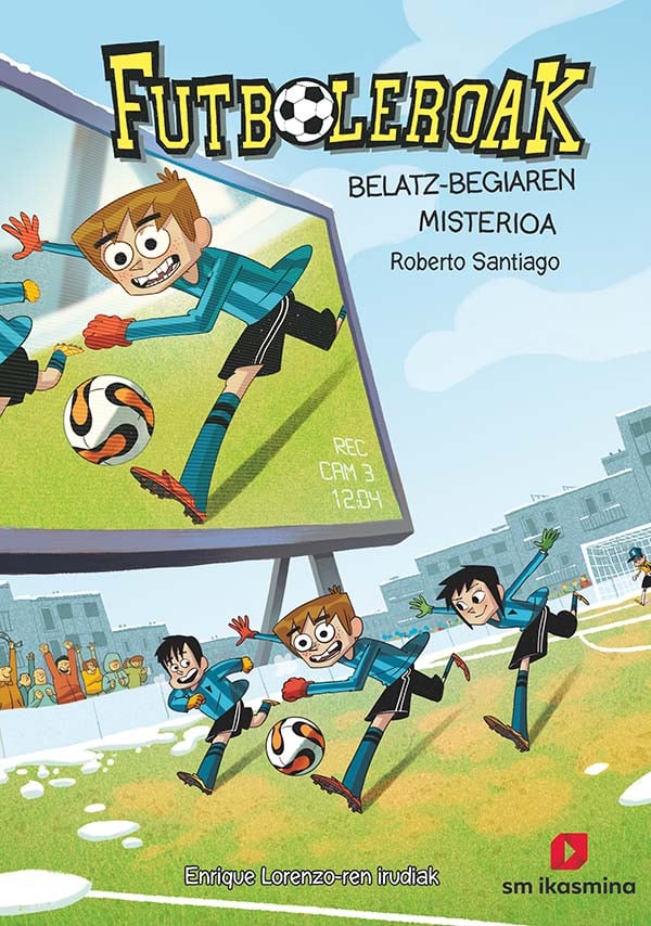 Portada del producto:  Futboleroak 4: Belatz-Begiaren misterioa