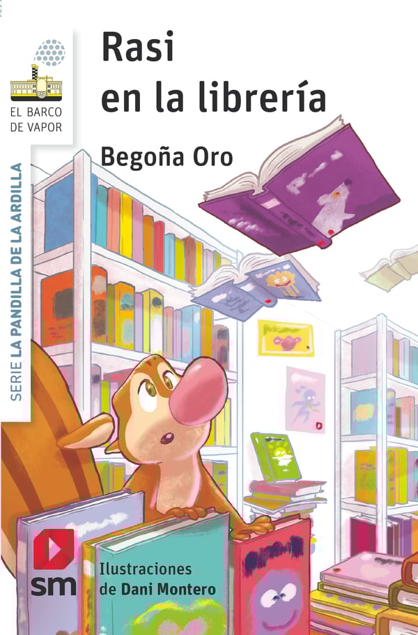 Portada del producto:  La pandilla de la ardilla 23. Rasi en la librería