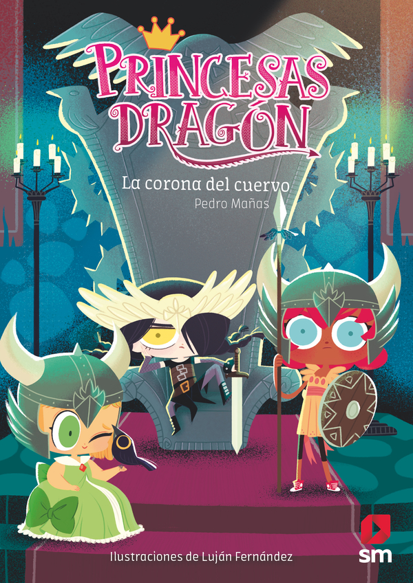 Portada del producto:  Princesas Dragón 12: La corona del cuervo