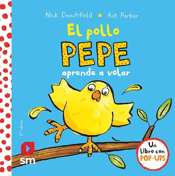 Portada del producto:  El pollo Pepe aprende a volar