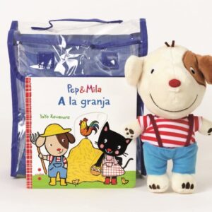 Pep i Mila. Lot A la granja. Llibre + nino Pep