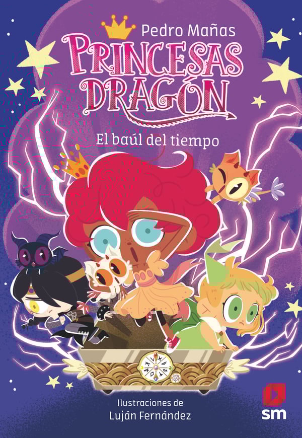 Portada del producto:  Princesas Dragón 19:  El baúl del tiempo