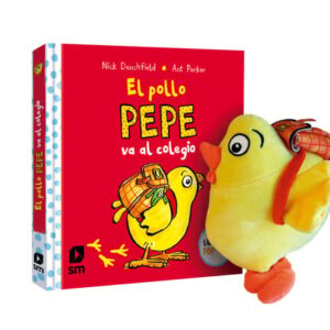 Pack El pollo Pepe va al colegio con muñeco Pack El pollo Pepe va al colegio con muñeco