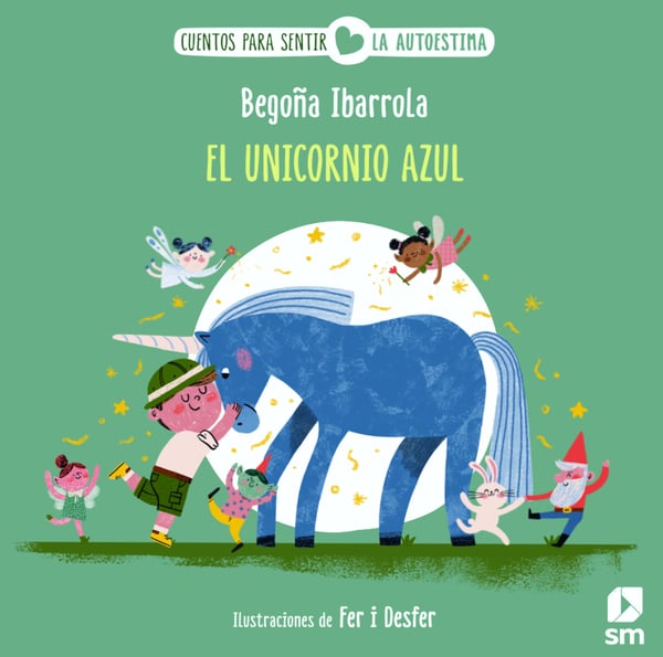 Portada del producto:  El unicornio azul