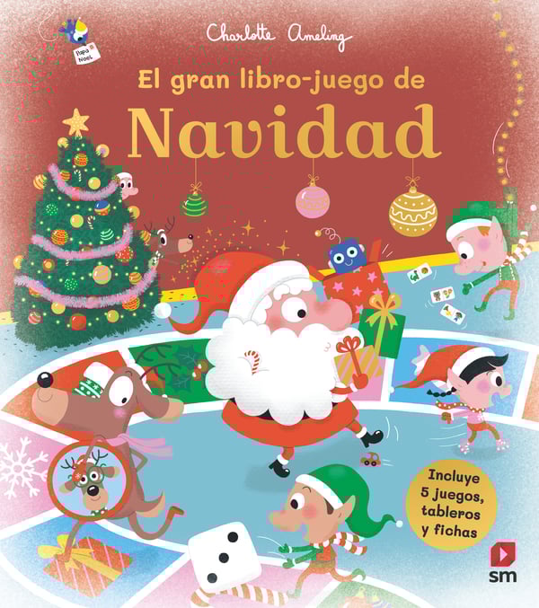 Portada del producto:  El gran libro-juego de Navidad