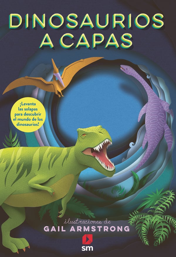Portada del producto:  Dinosaurios a capas