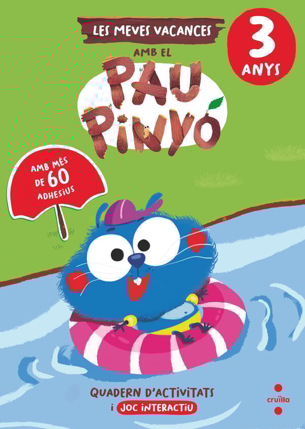 Portada del producto:  Les meves vacances amb el Pau Pinyó – 3 anys