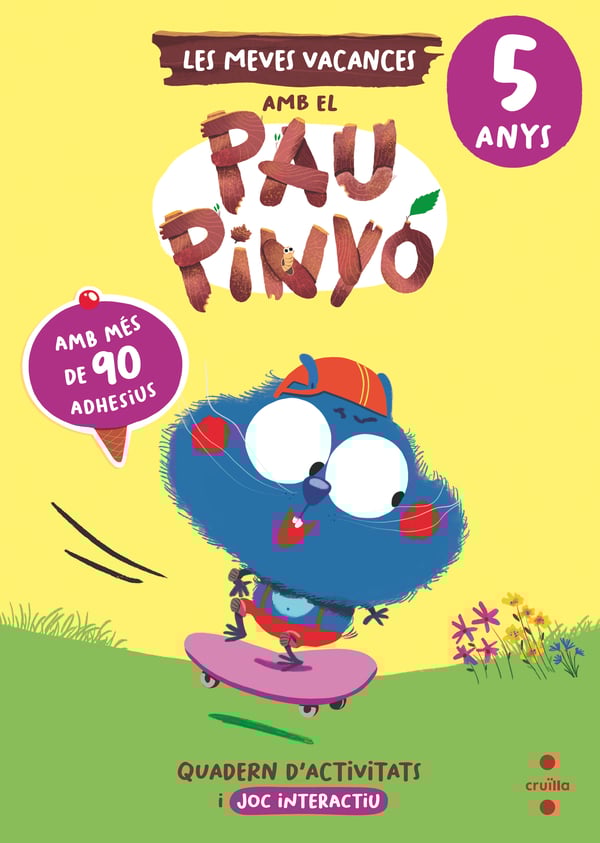 Portada del producto:  Les meves vacances amb el Pau Pinyó – 5 anys
