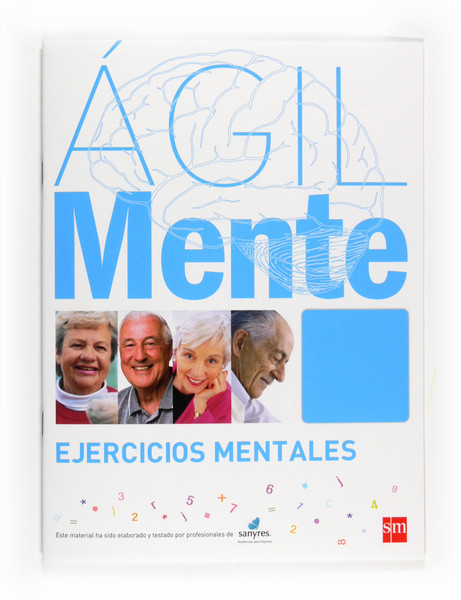 Portada del producto:  Ágilmente: ejercicios mentales. Azul