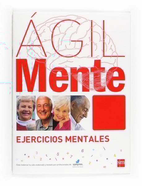 Portada del producto:  Ágilmente: ejercicios mentales. Rojo