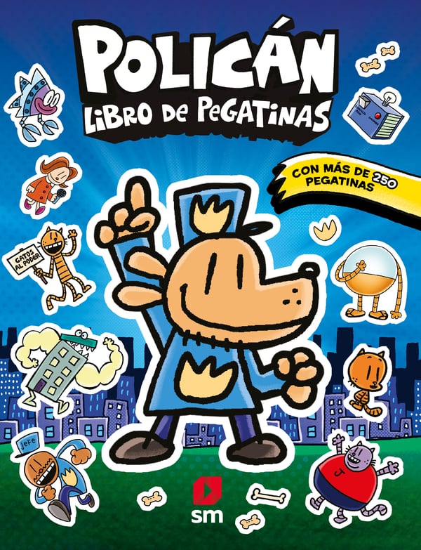 Portada del producto:  Policán: Libro de pegatinas