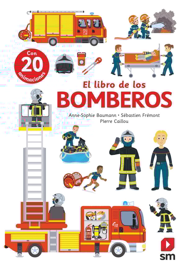 Portada del producto:  El libro de los bomberos