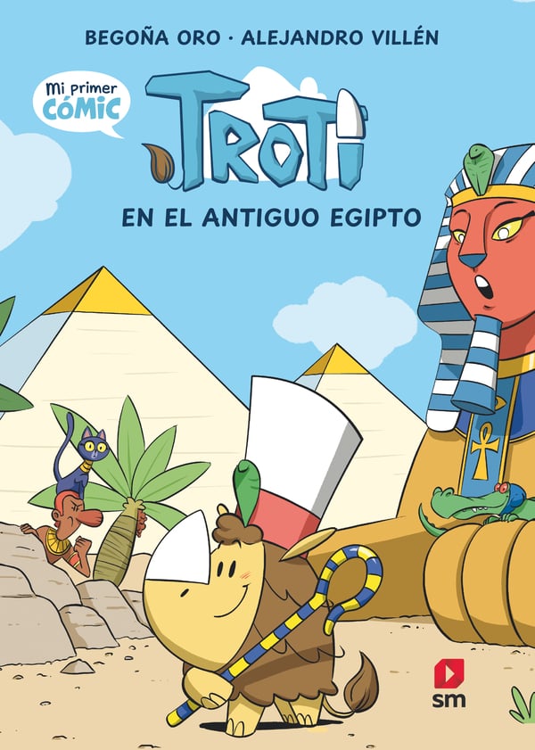 Portada del producto:  Cómic Troti 2: Troti en el antiguo Egipto