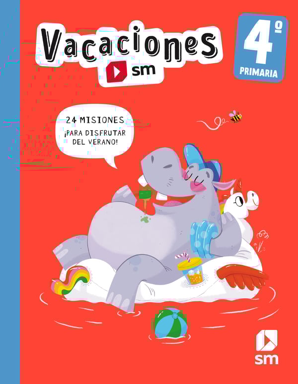 Portada del producto:  Vacaciones. 4 Primaria
