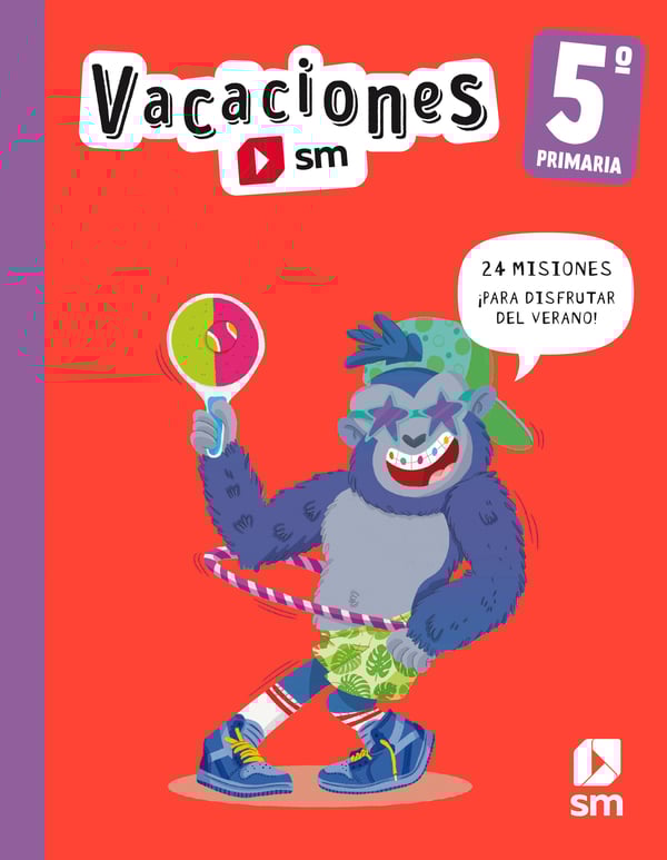 Portada del producto:  Vacaciones. 5 Primaria