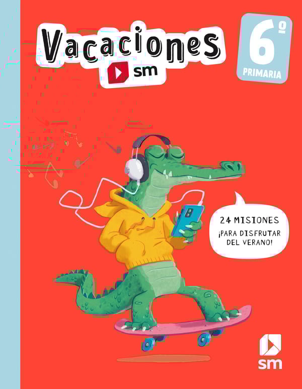 Portada del producto:  Vacaciones. 6 Primaria