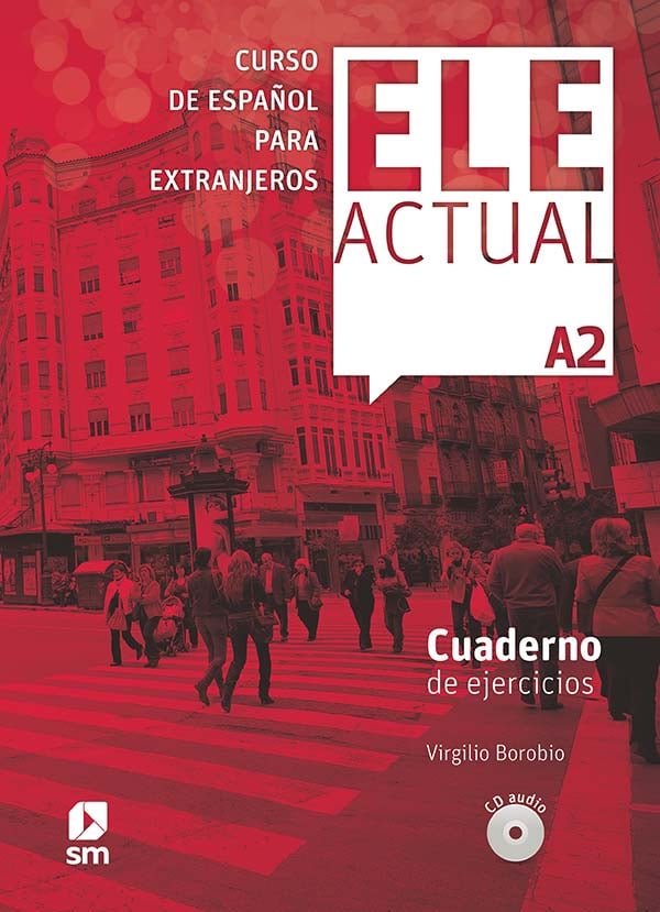Portada del producto:  ELE ACTUAL A2. Cuaderno de ejercicios