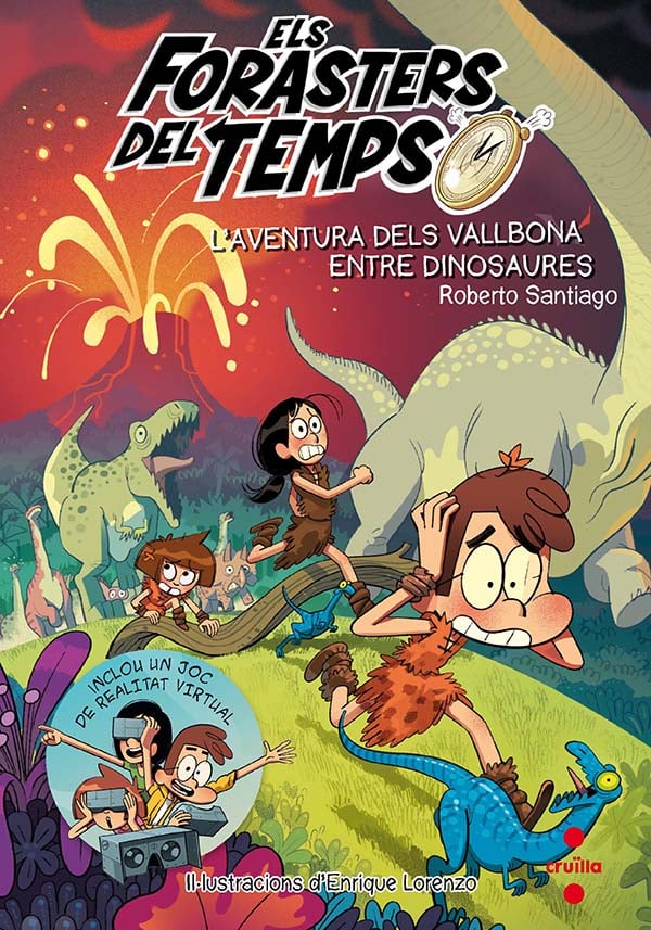 Portada del producto:  Els Forasters del Temps 6: L’aventura dels Vallbona entre dinosaures