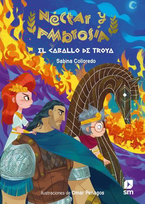 Portada del producto:  Néctar y Ambrosía 3: El caballo de Troya