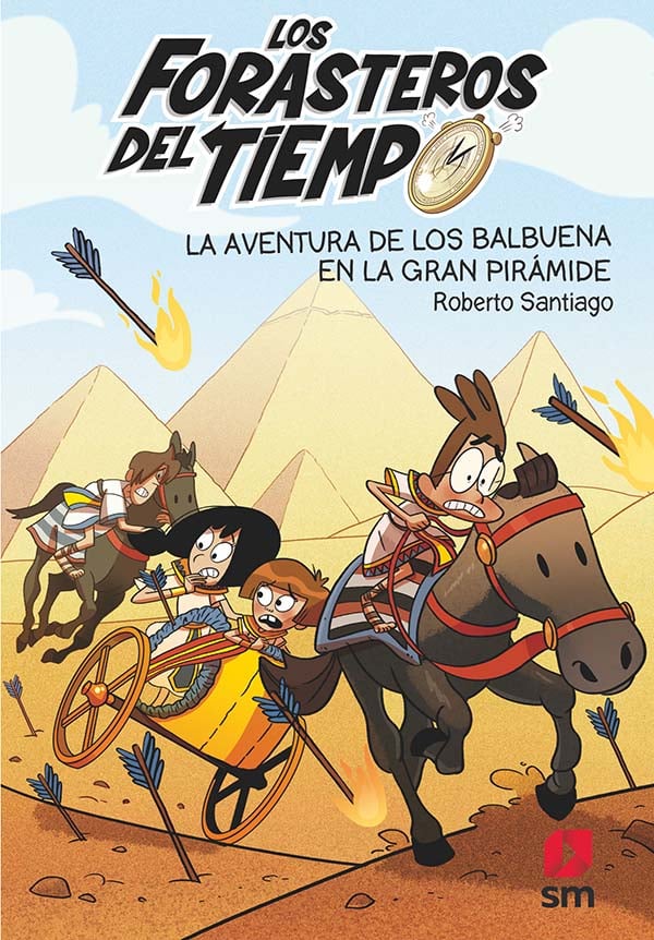 Portada del producto:  Los Forasteros del Tiempo 7: La aventura de los Balbuena en la gran pirámide
