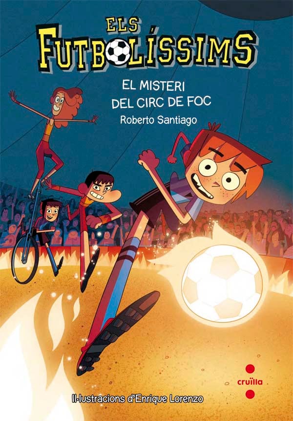 Portada del producto:  Els Futbolíssims 8: El misteri del circ de foc
