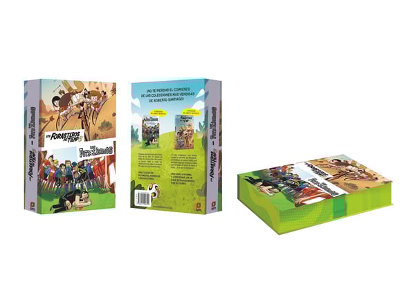 Portada del producto:  Pack Futbolísimos + Forasteros del Tiempo