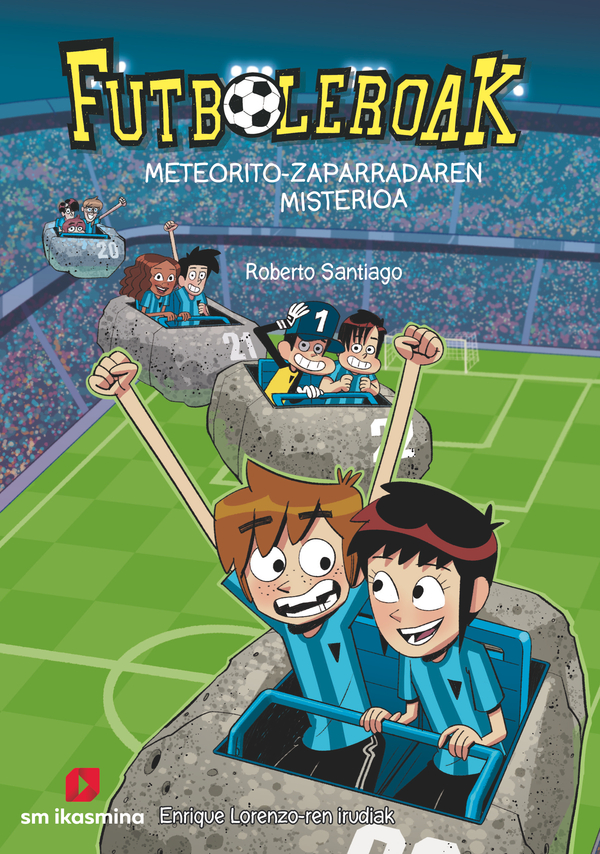 Portada del producto:  Futboleroak 9: Meteorito-zaparradaren misterioa