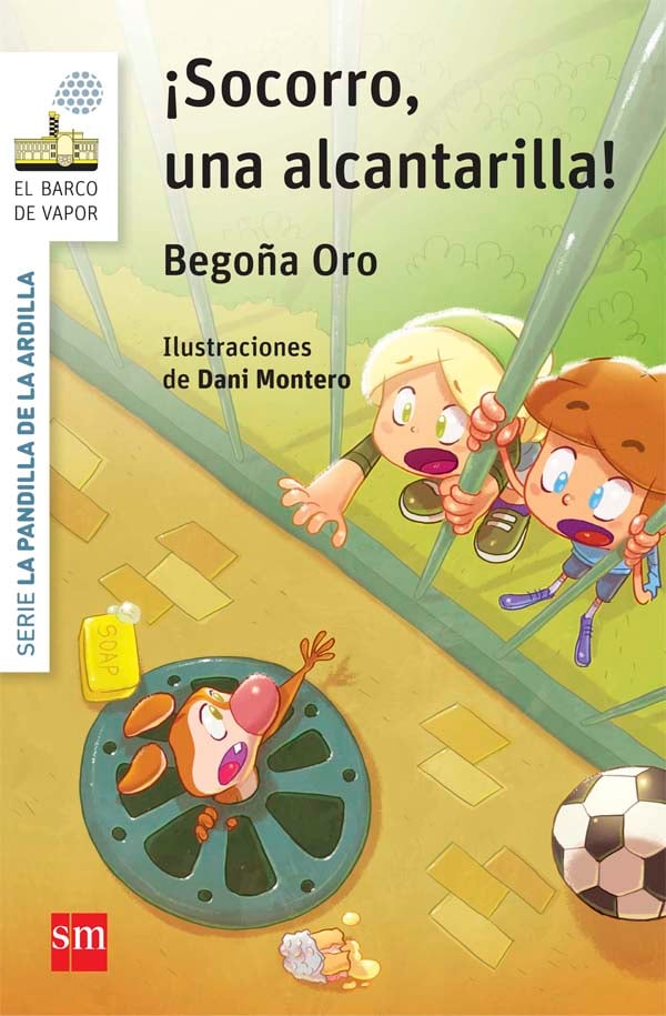 Portada del producto:  La pandilla de la ardilla 5. ¡Socorro, una alcantarilla!