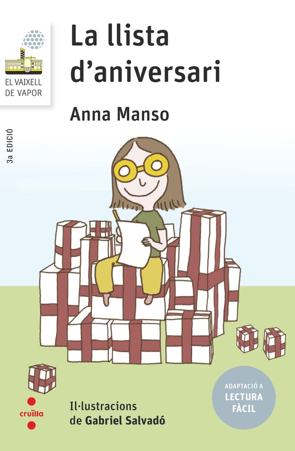 Portada del producto:  La llista d’aniversari (Lectura fàcil)