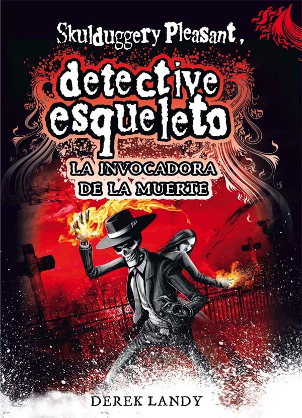Portada del producto:  Detective Esqueleto: La invocadora de la muerte [Skulduggery Pleasant]