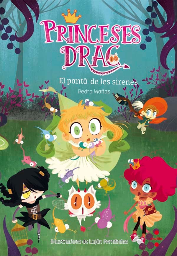 Portada del producto:  Princeses Drac 2. El pantà de les sirenes