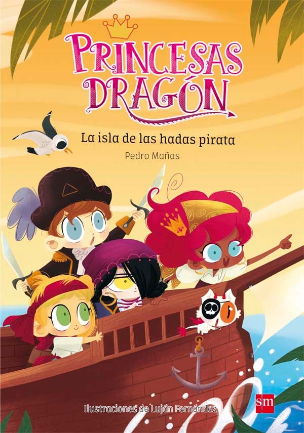 Portada del producto:  Princesas Dragón 4: La isla de las hadas pirata