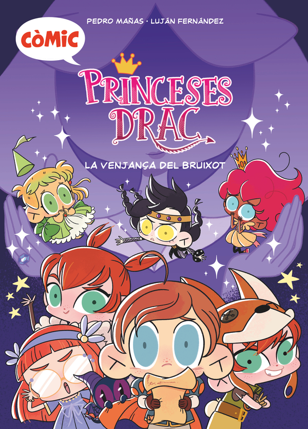 Portada del producto:  Còmic Princeses Drac 1. La venjança del bruixot
