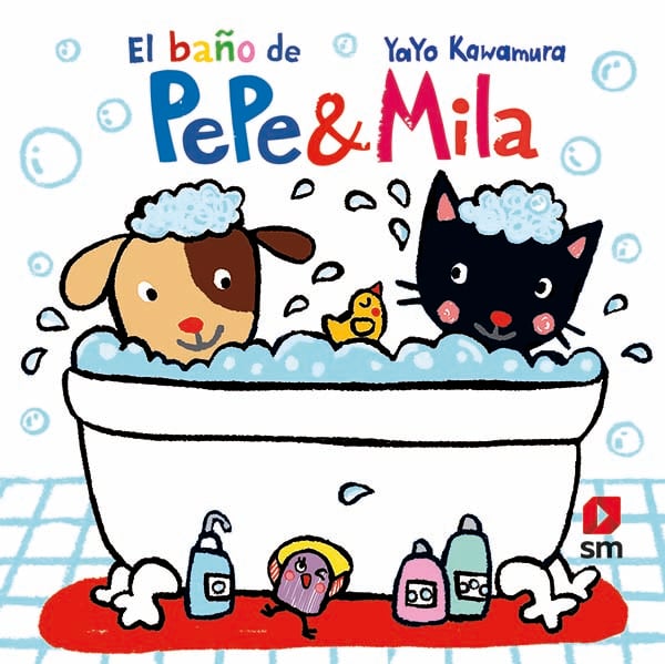 Portada del producto:  Libro de baño de Pepe & Mila