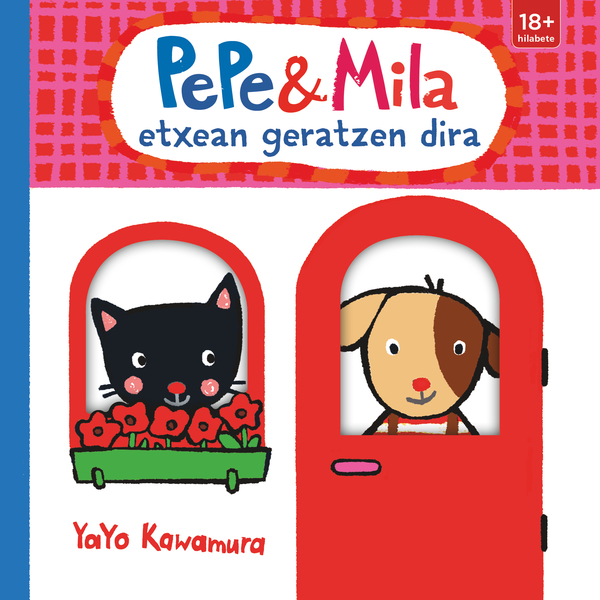 Portada del producto:  Pepe eta Mila etxean geratzen dira