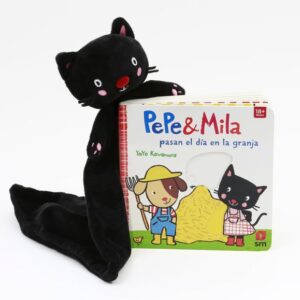 Pack con Doudou Pepe&Mila pasan el día en la granja Pack con Doudou Pepe&Mila pasan el día en la granja