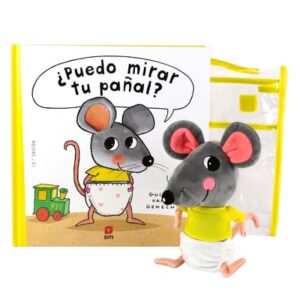 Pack ¿Puedo mirar tu pañal? con muñeco Pack ¿Puedo mirar tu pañal? con muñeco