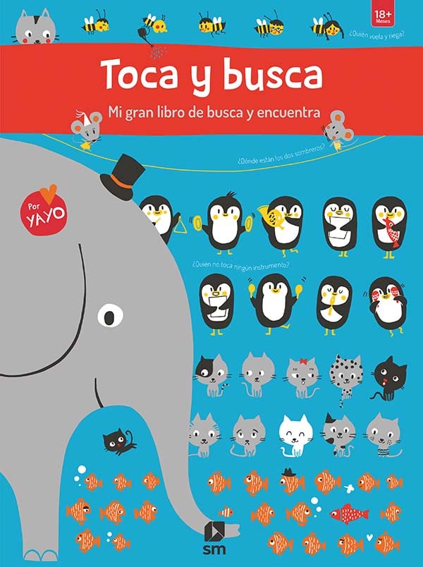 Portada del producto:  Toca y busca Mi gran libro de busca y encuentra