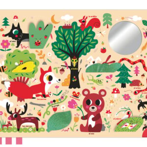 Mi tapiz de juego de los animales del bosque Mi tapiz de juego de los animales del bosque