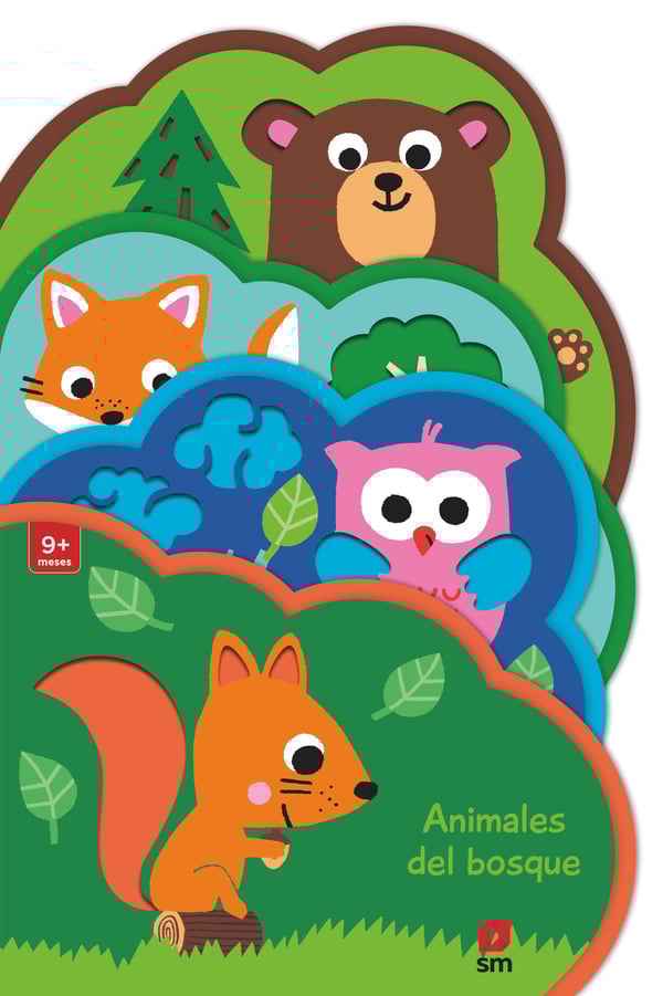 Portada del producto:  ANIMALES DEL BOSQUE